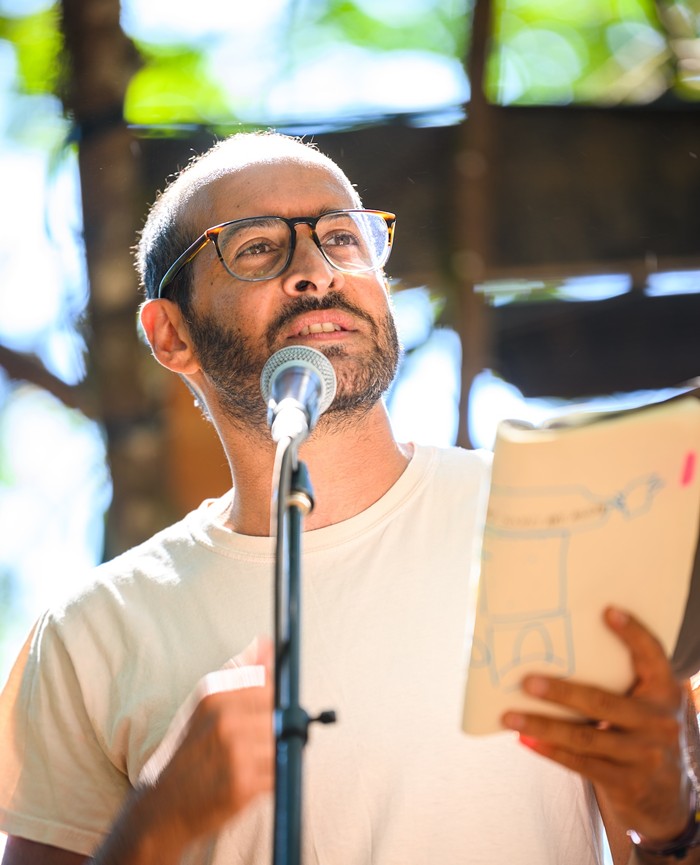 Here's Why We're Stoked to See Oregon Poet Laureate Anis Mojgani Stay On for Two More Years